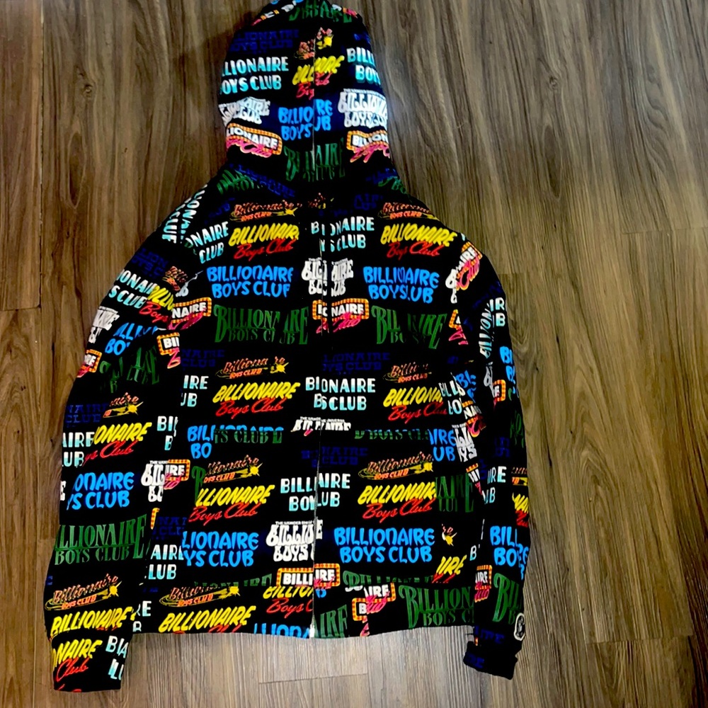 Full zip up thick hoodie